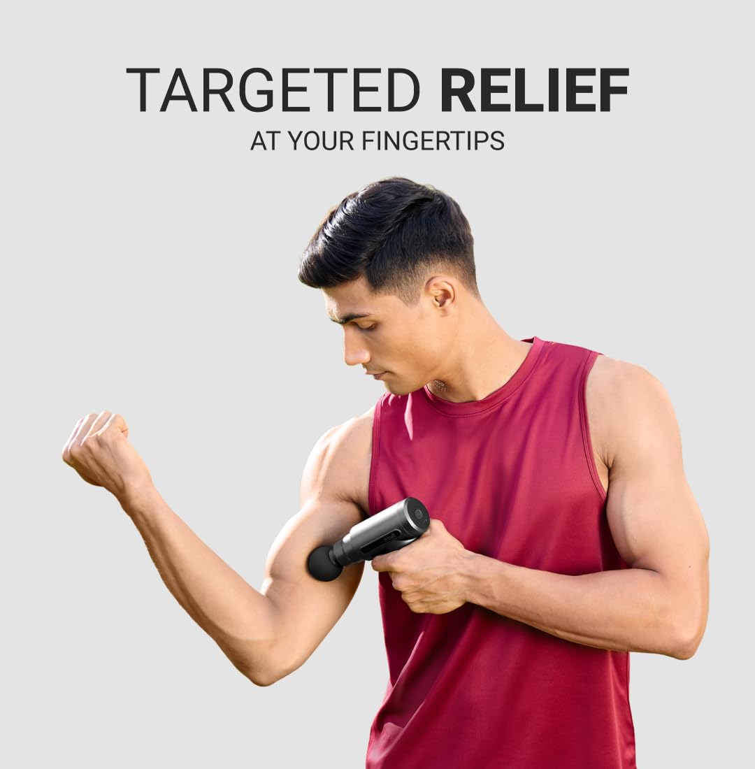 Massage Gun Body Massager for Pain Relief Massage Gun for Back Leg & Full Body 4 Specialized Heads For Full Body Pain Relief
