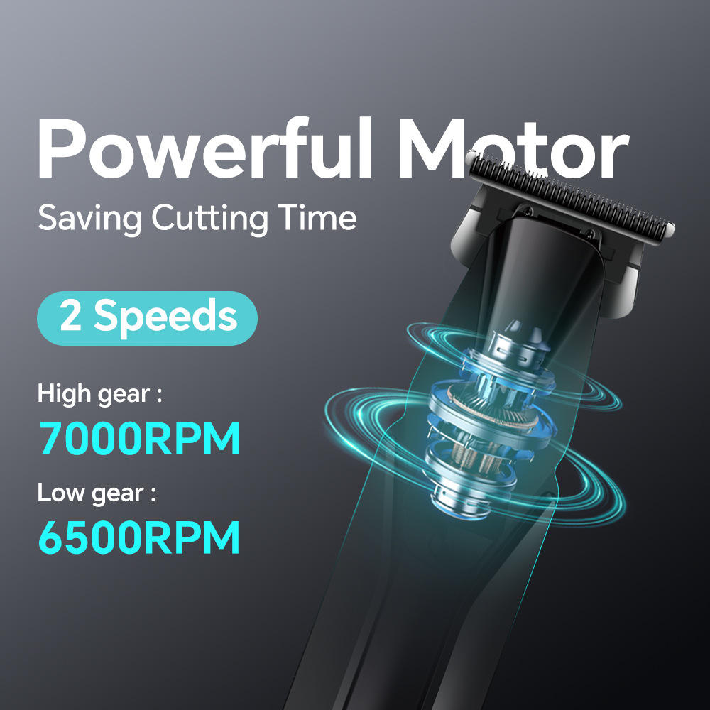 Professional Beard Trimmer For Men, 2X Fast Charging, USB Type C, 120 Min Runtime, Hair Trimmer, Shaving Machine, Cordless Beard, 3 length Settings